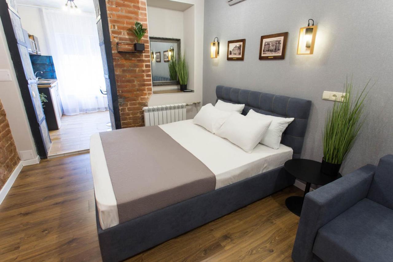 Cozy Apartment In The Center - Podilskyi Lane 7 Harkov Kültér fotó